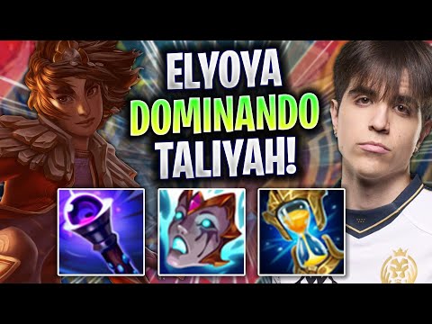 ELYOYA DOMINANDO CON TALIYAH! - MAD Elyoya Juega Taliyah Jungla vs Lee Sin! | Preseason 2023