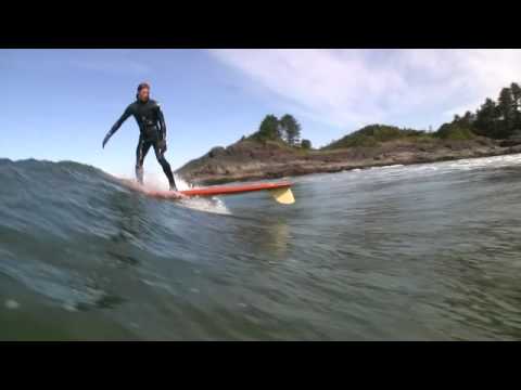 Surfing Tofino Canada-Small wave fun
