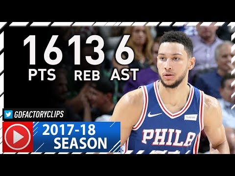 Ben Simmons Full Highlights vs Jazz (2017.11.07) - 16 Pts, 13 Reb, 6 Ast