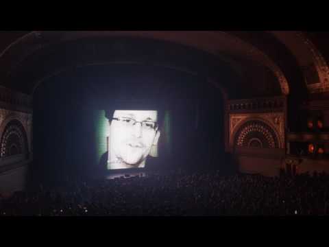 Jean-Michel Jarre feat. Edward Snowden - Exit (at the Auditorium Theatre)