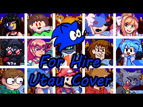 For Hire but Every Turn a Different Character Sings it (FNF For Hire Everyone Sings) - [UTAU Cover]