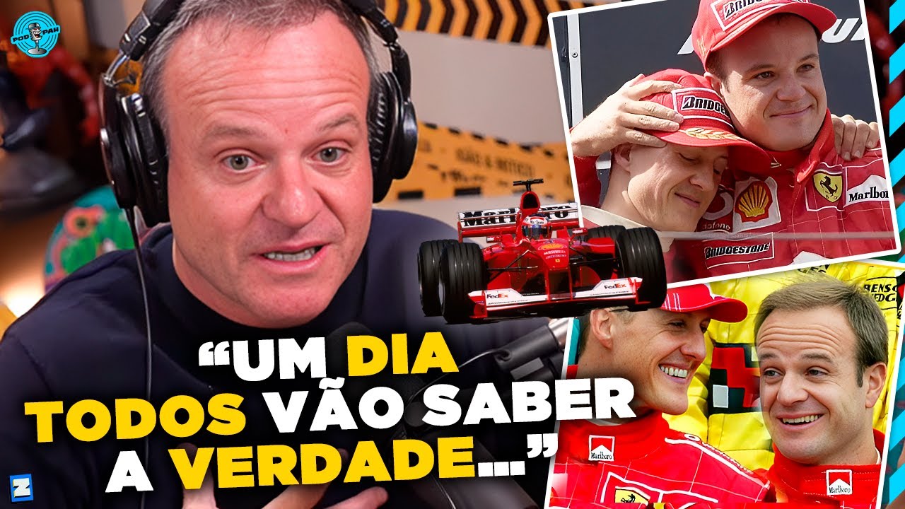 RUBENS BARRICHELLO REVELA a VERDADE sobre sua RIVALIDADE com SCHUMACHER!