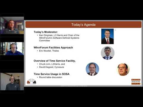 WInnForum Time Service Facility and SOSA  Alignment with Objectives
