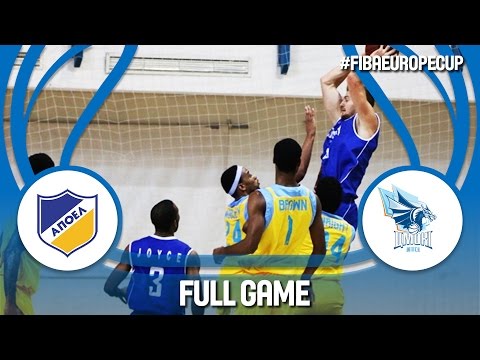Apoel (CYP) v Tsmoki-Minsk (BLR) - Full Game - FIBA Europe Cup 2016/17