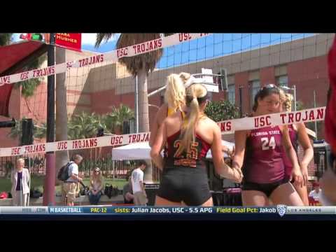 Sand Volleyball: USC 2, FSU 3 - Highlights (3/11/16)