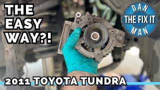 2007 - 2019 Toyota Tundra Alternator Test & Replacement the Easy Way! 4.6L 5.7 iForce - Innova 5610
