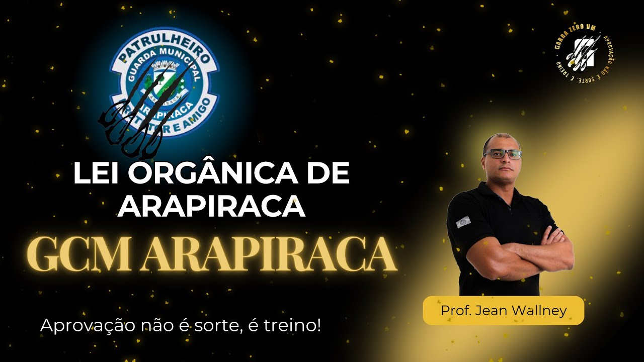 LEI ORGÂNICA DE ARAPIRACA
