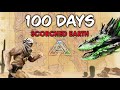 I Spent 100 Days In Ark Scorched Earth... Here's What Happened