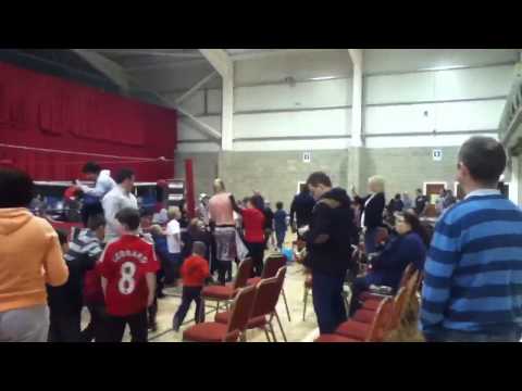 Mandrake vs. Jeebus IWW Zero Gravity Championship