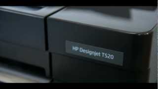 HP Designjet T520 24" (CQ890A) - відео 4