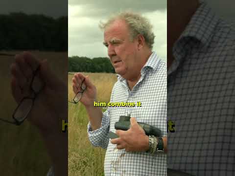 Kaleb Eavesdropping 😂#harvest #clarksonsfarm #combineharvester #wheat #jeremyclarkson