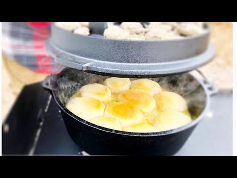 Dutch Oven Chicken Pot Pie | Camp Cooking Table