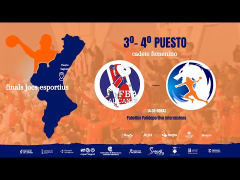 📺🏆 FINALS JOCS ESPORTIUS - CF 3/4 | Fundación Agustinos Alicante 🆚 Grupo Usa Handbol Mislata