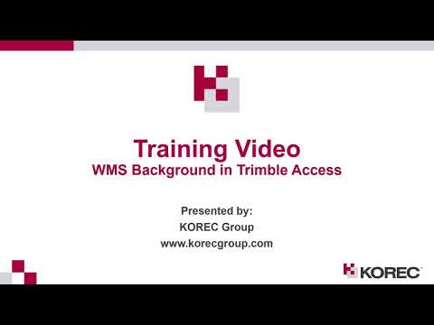 Trimble Access WMS