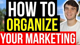 How I Organize My Marketing Operations in Wholesaling Real Estate!