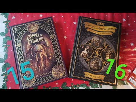 UNBOXING - Les maîtres du fantastique #15 et #16 : L'appel de Chtulu et La chute de la maison Usher