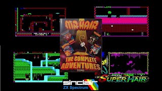 ZX Spectrum Games -  Mr Hair The Complete Adventures
