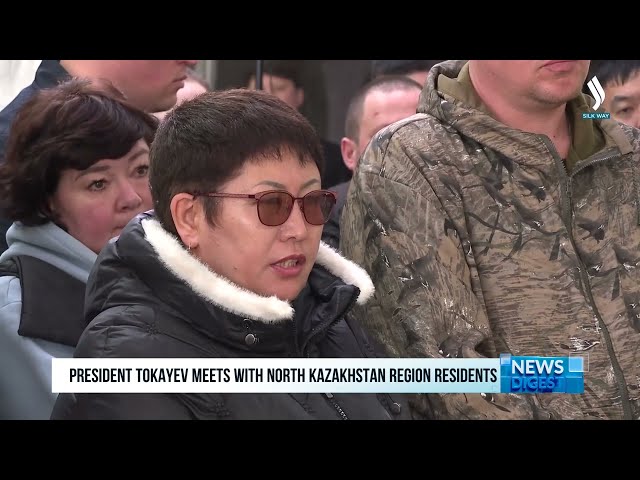 Глава государства встретился с жителями СКО