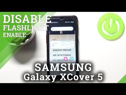 How to Activate Flashlight in SAMSUNG Galaxy XCover 5 – Use Torch