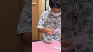 よくある口臭ケアの広告を、真似てみたら沢山取られた(´・ω・｀)