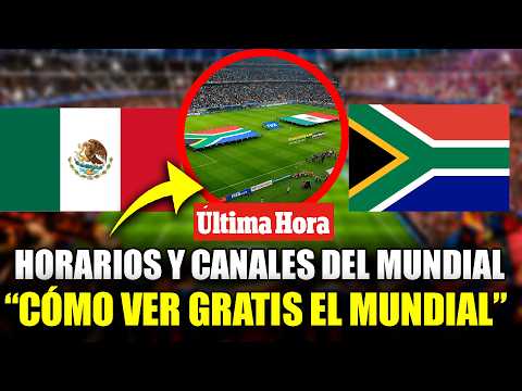 🔥 MÉXICO vs SUDÁFRICA EN VIVO | DÓNDE VER, HORARIO y TODO sobre la INAUGURACIÓN del MUNDIAL 2026