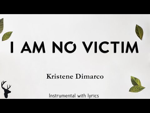 I AM NO VICTIM - Kristene Dimarco (Bethel Music) - Acoustic Instrumental [Piano Karaoke with Lyrics]