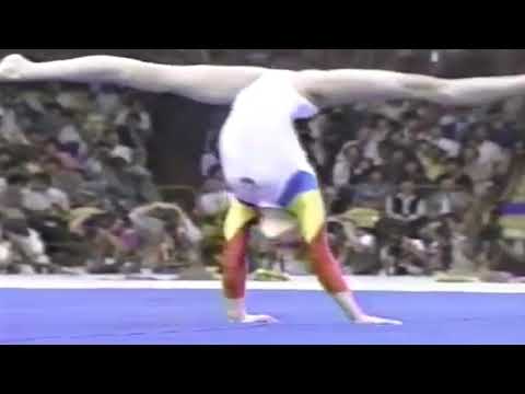 RARE 378 2nd Team Compulsories Aurelia Dobre ROM FX 1988 oylmpic Games 10 000