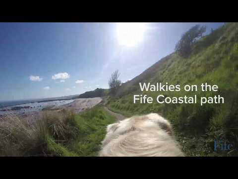 Walkies on the Fife Coastal Path