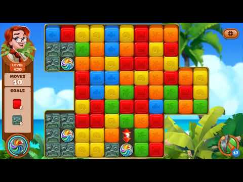 Lost Island: Blast Adventure - Level 430 (No Boosters) HD