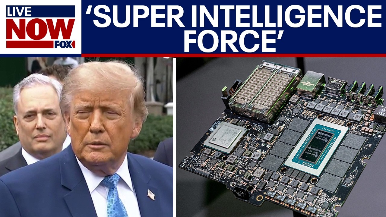 President Trump announces new federal "Super Intelligence Force"