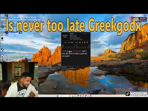 Nick tell Greekgodx is never too late to make a comeback