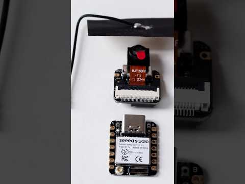XIAO ESP32S3 Sense with Camera and Microphone for IoT, ML and AI tasks #shorts #esp32 #iot