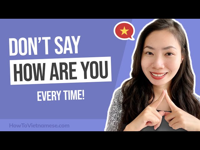 Video Pronunciation of Vietnamese in English