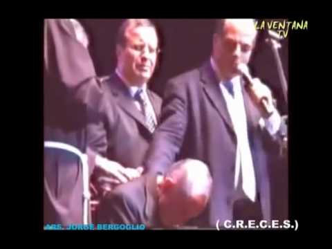 Protestantes bendicen al Cardenal Bergoglio (Actual papa)