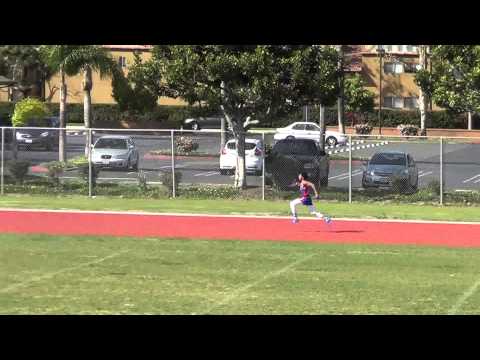 VarB 4x100 vs FV 3-27-14 - Los Alamitos Boys