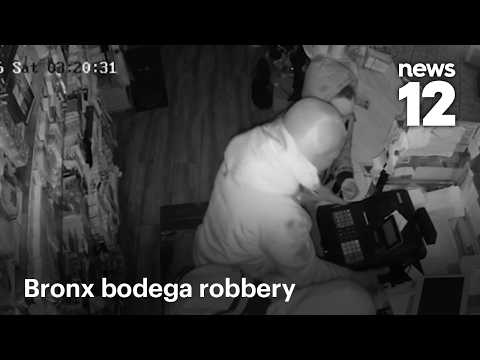 Exclusive video: $7,000 stolen during Bronx bodega burglary  | News 12