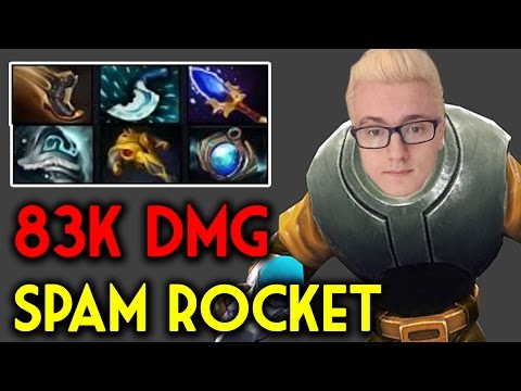 Miracle- DOTA 2 Patch 7.03 [Tinker] 83k DMG Spam Rocket