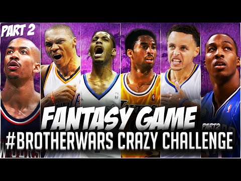 (PART 2) BrotherWars Ep. 4 - NBA2K16 MyGM/MyLeague LEGENDS Mock Fantasy Game!!