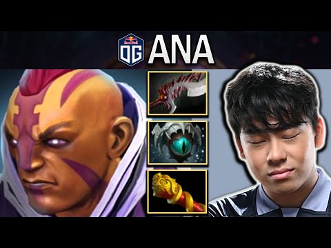 OG.ANA SMURF ANTI-MAGE - TOUGH GAME TO WIN - DOTA 2 PRO GAMEPLAY