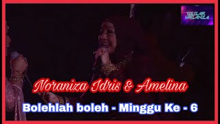 Download lagu Noraniza Idris & Amelina - Bolehlah Boleh | Gegar Vaganza 7 | Minggu Ke - 6 mp3