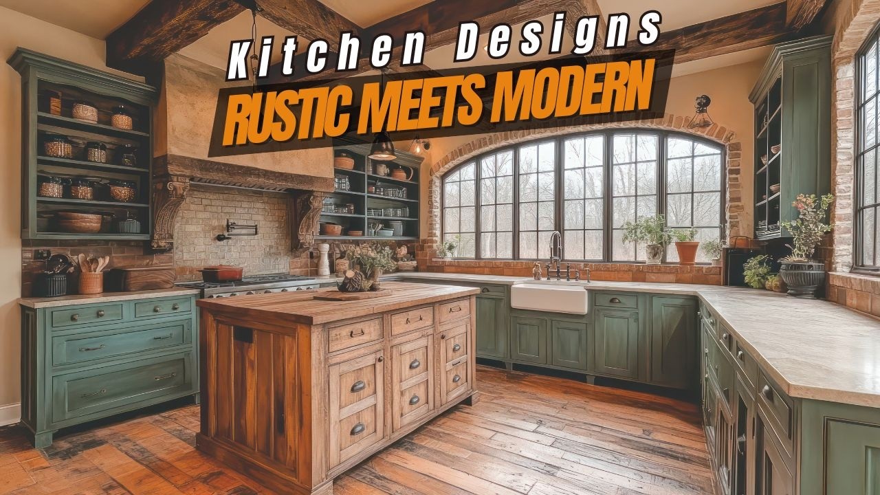 Rustic Meets Modern: How to Create Your Dream Kitchen at Home!