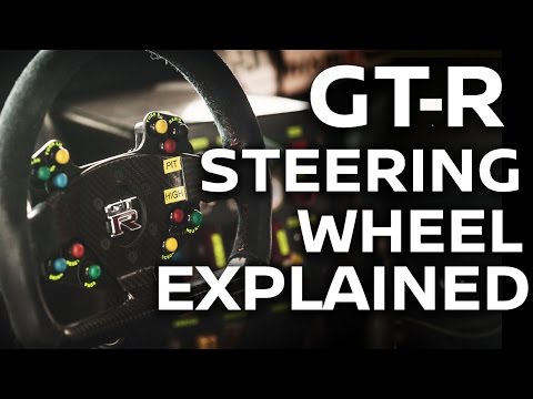 NISSAN GT-R GT3 Steering Wheel Explained!