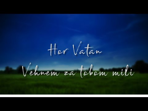 HOR VATAN - Vehnem za tobom mili | Piano cover |