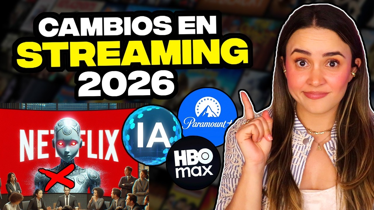 8 CAMBIOS EN STREAMING PARA 2026💥películas y series de IA, MÁS EVENTOS, MÁS CARO, ¿adios HBO MAX?
