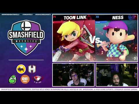 SFW #174: Big Kenny (Snake/Toon Link) vs AG | SlamShady (Ness)