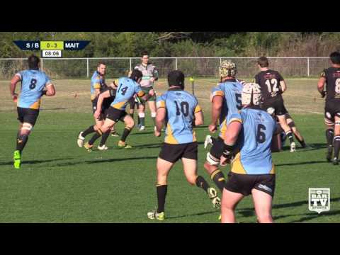 2017 NHRU Round 9 Premier 1 - Southern Beaches v Maitland