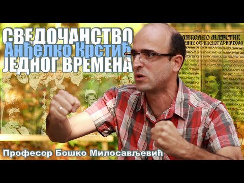 Професор Бошко Милосављевић | Анђелко Крстић - Сведочанство једног времена | Грађанско Новинарство