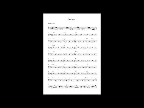 Indiana (Backing track for guitar/piano/saxophone solo)