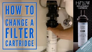 How to Replace HiFlow Water Cartridge Filter