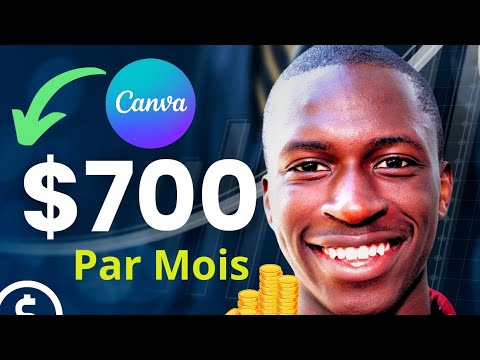 Fè $700 us chak mois | Astuces et secrets avec Canva